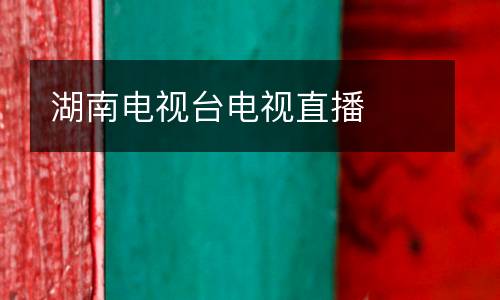 湖南電視臺電視直播